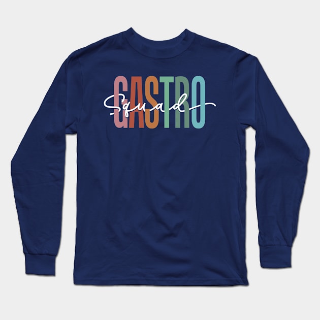 Gastro Squad gastroenterology Long Sleeve T-Shirt by TheDesignDepot